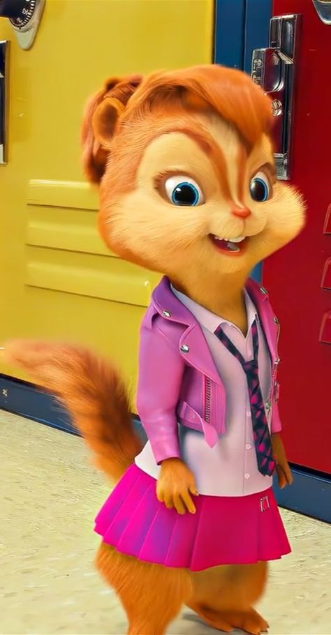 Chipmunks Movie, Brittany Miller, The Chipettes, 2010s Nostalgia, Oliver And Company, Dancing Cat, Alvin And The Chipmunks, Cute Friend Pictures, Funny Character