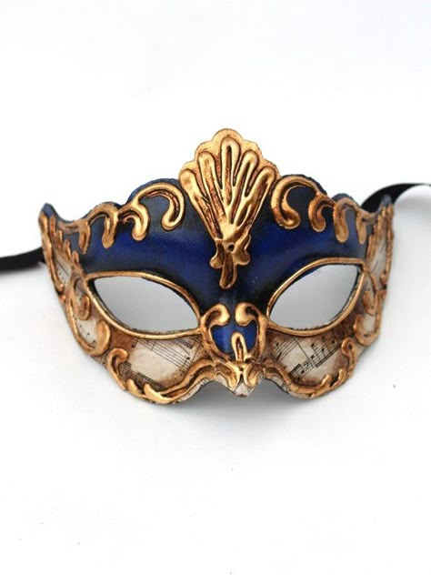 Navy-Gold-Antonio-Mask- Blue And White Masquerade Mask, Navy Blue And Gold Masquerade Mask, Masquerade Mask Stars, Navy Masquerade Mask, Starry Masquerade Mask, Navy Blue Masquerade Mask, Moon Mask Masquerade, Blue And Gold Masquerade Mask, Moon Masquerade Mask