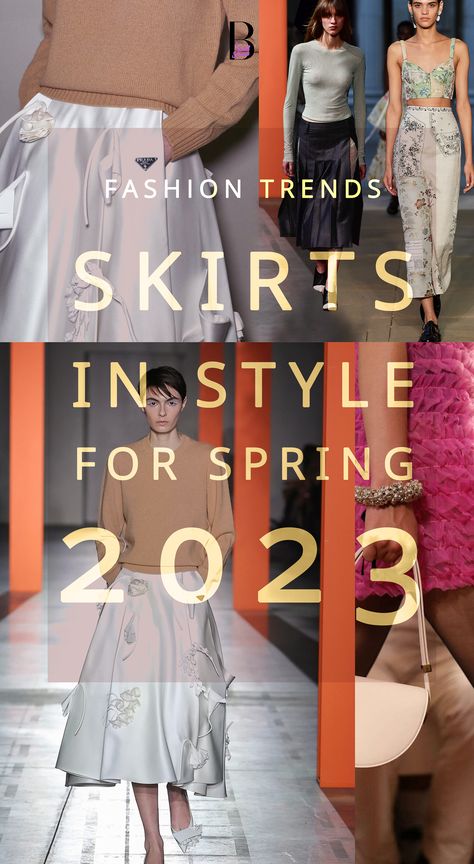 Brunette from Wall Street skirt trends for spring summer 2023 with text overlay fashion trends skirts in style for spring 2023 Long Skirt Trend 2023, Skirts Trend 2023, Spring Summer 2023 Fashion Trends Skirt, Summer Outfits 2023 Trends Women, 2023 Skirts Trends, Long Skirt Outfits For Summer 2023, Skirt Fashion 2023, Skirts Summer 2023, Fashion 2023 Summer Trends