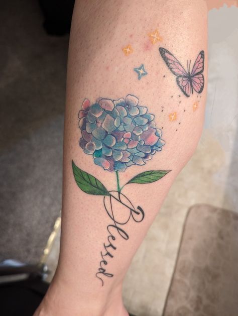 Butterfly Tattoo, I Tattoo, Hydrangea, Tattoos