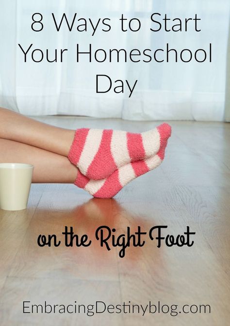 Need to reboot your morning routine? Try these 8 ways to get your homeschool day started off on the right foot. http://embracingdestinyblog.com Homeschool Morning Routine, Learning Fractions, Planning School, Family Read Alouds, Homeschooling Tips, Homeschool Tips, Homeschool Inspiration, How To Start Homeschooling, Homeschool Encouragement