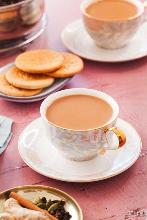 Indian Masala Chai (Spiced Milk Tea) - Sinfully Spicy Tea Indian, Spiced Milk, Indian Masala Chai, Masala Chai Tea, Indian Chai, Indian Masala, Masala Tea, Chai Recipe, Indian Tea