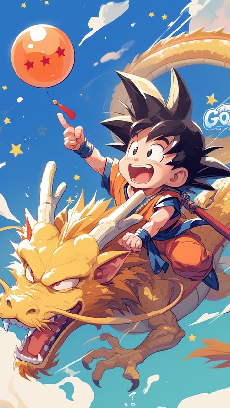 Baby Goku, Childhood Memories Aesthetic, Art Content, Anime Disney, Dragon Ball Wallpaper Iphone, Goku Wallpaper, Dragon Ball Painting, Dragon Ball Art Goku, Cute Cartoon Images