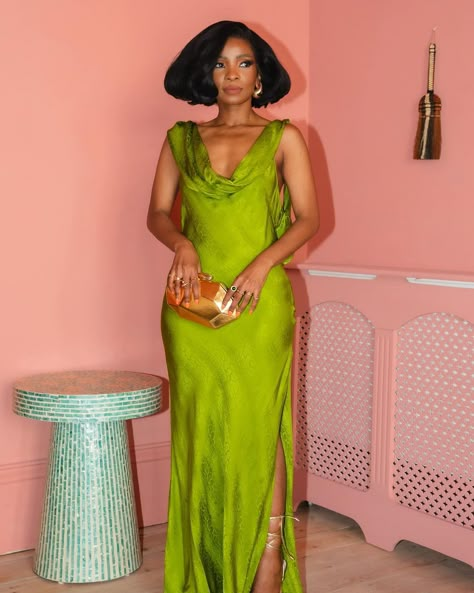 Takunda | Have a couple of weddings to attend this year and started planning potential wedding guests outfits. Green is always a fav! Dress… | Instagram Dresses To Attend A Wedding As A Guest, Wedding Guest Outfit Green, Jewel Tone Outfits, Wedding Guests Outfits, Organza Fashion, Green And Black Dress, Garden Wedding Dress Guest, Girl Green Dress, Chic Clothing Style