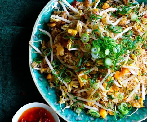 Kylie Kwong's XO fried rice Chicken And Egg Noodles, Xo Sauce, Harissa Chicken, Hosting Brunch, Breaking New, Winter Cooking, Lentil Curry, Roast Dinner, Chinese Recipes