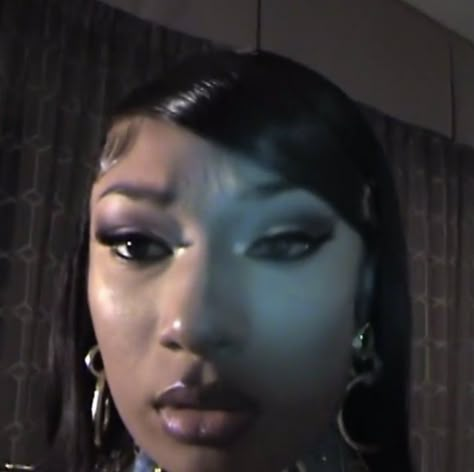 Megan Thee Stallion Pfp Funny, Funny Reaction Faces, Megan Thee Stallion Pfp, Thee Stallion, Current Mood Meme, Megan Thee Stallion, Eddie Munson, Reaction Face, Plan B