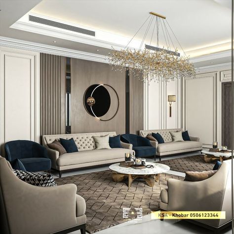 living room interior design ideas modern elegant Partition Wall Ideas, Living Room Designs India, Classic Living Room Design, Modern Classic Living Room, Room Partition Wall, Drawing Room Design, Modern Living Room Ideas, Drawing Room Interior Design, Drawing Room Interior