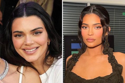 Kendall Jenner slammed for 'getting fillers' in her lips like Kylie as fans beg model to go back to 'natural' look Kendall Jenner Lips, Brunette Models, Devin Booker, Victorias Secret Models, Lip Fillers, Kendall And Kylie, Pop Singers, Ski Trip, Hailey Bieber