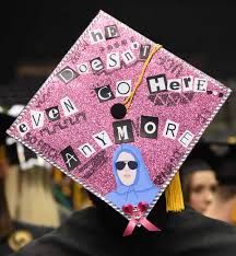 Grease Graduation Cap, Ghostface Graduation Cap, Mean Girls Grad Cap, Hannah Montana Grad Cap, Monster High Grad Cap, Get In Loser We're Graduating, Y2k Graduation Cap, Mean Girls Graduation Cap, Movie Graduation Cap