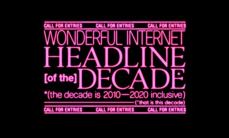 headline of the decade Desain Editorial, Text Layout, Title Design, Title Card, Graphic Design Layouts, Movie Titles, Design Typography, Typography Inspiration, Type Design