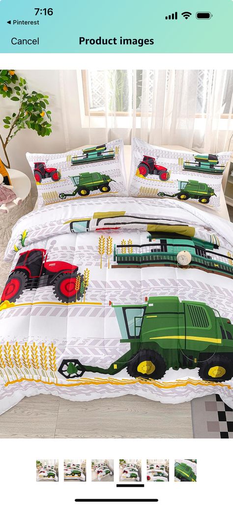 Tractor Bed, Farm Room, Car Quilt, Bed Comforter Sets, Perfect Bedroom, Quilted Duvet, Down Comforter, Queen Bedding Sets, Bed Sets