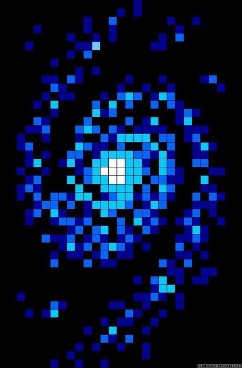 Cross Stitch Space Pattern, Hoodie Pocket Embroidery, Galaxy Quilt Ideas, Galaxy Alpha Pattern, Cross Stitch Space, Blue Alpha Pattern, Galaxy Pixel Art, Space Pixel Art, Galaxy Cross Stitch