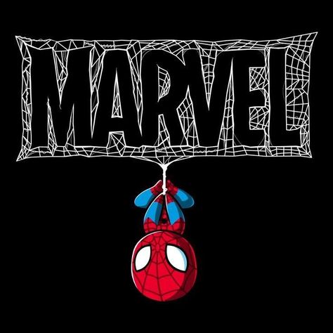 Spiderman Shirt, Marvel Cartoons, Superhero Kids, Marvel Logo, Posca Marker, Shirt Logo Design, Tshirt Printing Design, The Amazing Spider Man, Marvel Tshirt