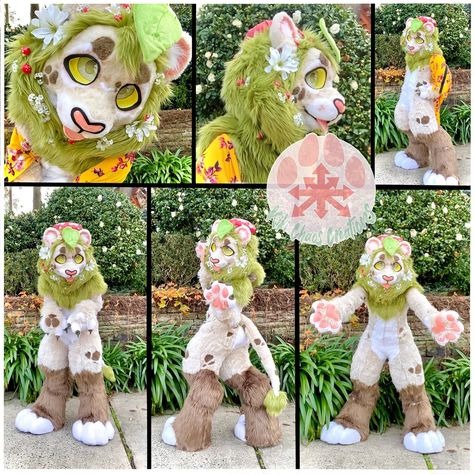 Lion Fursuit, Mossy Mushroom, Fursuit Tutorial, Fursuit Head, Dragon Puppet, Cat Mask, Drawing Reference, Art Inspo, Cool Art