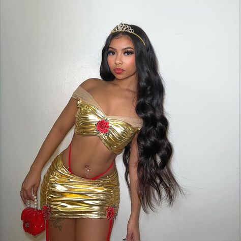 Baddie Custom Halloween, Baddie Fairy Costume, Iconic Halloween Costumes Women Baddie, Halloween Costumes Saweetie, Halloween Baddie, Baddie Halloween, Preschool Assessment, Instagram Baddie, Satin Dress