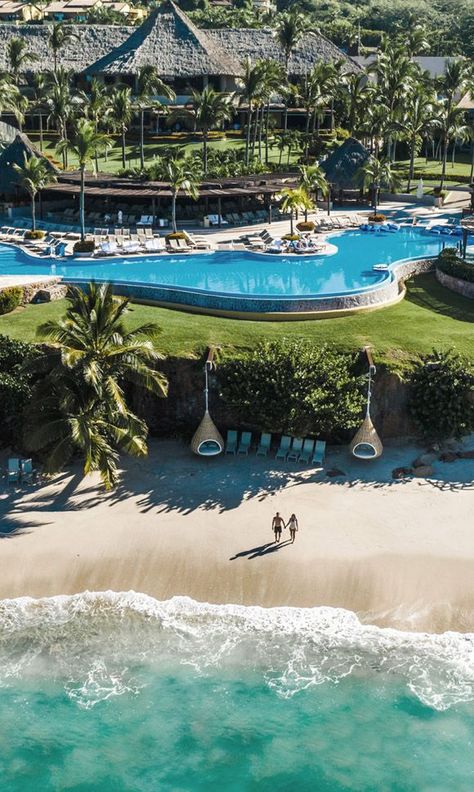 #Puntamita Amazing Hotel Pools of the World | Four Seasons Hotels and Resorts #travel #fourseasons #fourseasonspuntamita Resort Architecture, Resort Design, Resort Pools, Hotel Pool, Destination Voyage, Four Seasons Hotel, Outdoor Swimming, Beautiful Hotels, Vacation Places