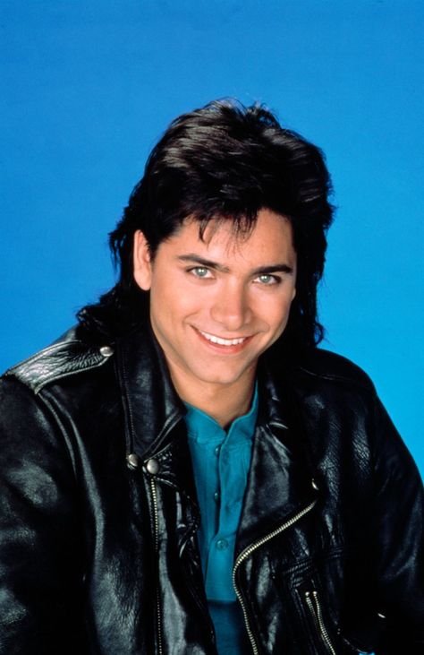 Pin for Later: 8 Full House Halloween Costumes Guaranteed to Make You Super Nostalgic Jesse Katsopolis Full House Uncle Jesse, 80s Outfits For Men, Jesse Costume, John Stamos Full House, Jesse Katsopolis, Worst Trends, Uncle Jesse, Mullet Wig, John Stamos