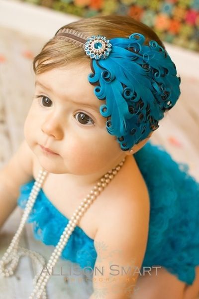 Couture Bb, High Fashion Hair, Baby Bottoms, Feather Headband, Baby Pics, Mia 3, Head Bands, Verses Quotes, Fashion Hair Accessories