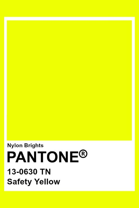 Safety Yellow Color Palette, Pantone Neon Colors, Pantone Colors Bright, Neon Yellow Colour Palette, Pantone Bright Colors, Bright Yellow Color Palette, Colour Palette Yellow, Green Yellow Aesthetic, Bright Pantone