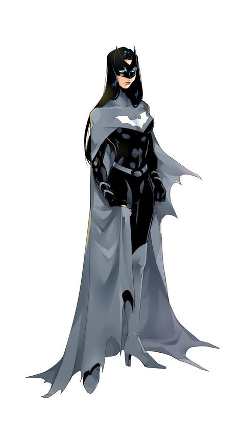 Superhero Suit Design Female, Ashe League Of Legends, Batman Redesign, Hot Characters, Batgirl Art, Batman Concept, Batman Armor, Dc Comics Girls, Univers Dc