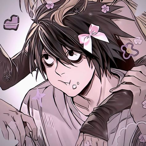 L Pfp Aesthetic, L Lawliet Pfp, L Chibi, L Lawliet Icon, Lawliet Icon, L Pfp, L Deathnote, L Ryuzaki, L Icon