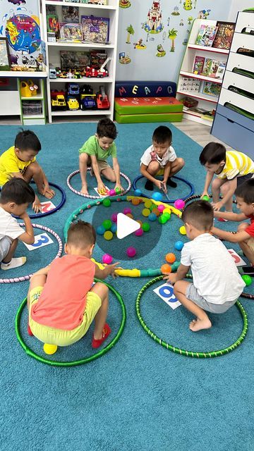 Fun With Numbers Activities, Early Years Physical Activities, In Out Activity For Kids, Maths Games For Kindergarten, Play Activity For Kids, Maths Activities For Kindergarten, Classroom Activity For Kids, Blocks Activities For Toddlers, My Self Activities For Kids