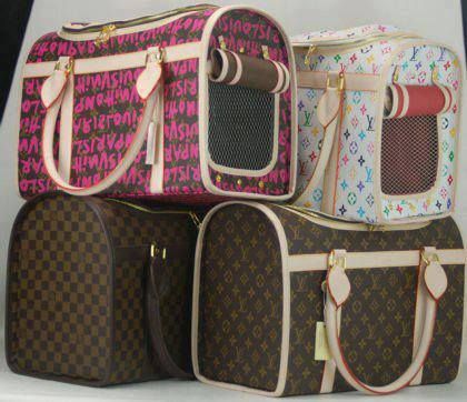 LV Dog Carriers ~DoggyStyle'N~ Fendi Stroller, Louis Vuitton Pet Carrier, Louis Vuitton Dog Carrier, Luxury Dog Carrier, Dog Bike Basket, Dog Carrier Purse, Dog Bike, Designer Dog Carriers, Biking With Dog