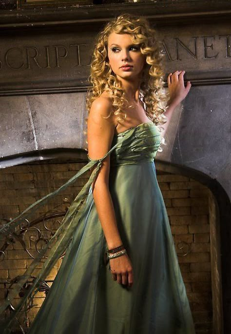 Taylor Swift Debut Era Photoshoot, Taylor Swift Profile, Teardrops On My Guitar, Taylor Swift Debut Album, Taylor Swift Music Videos, Debut Photoshoot, Silver Cocktail Dress, Taylor Swift New, Taylor Swift Cute