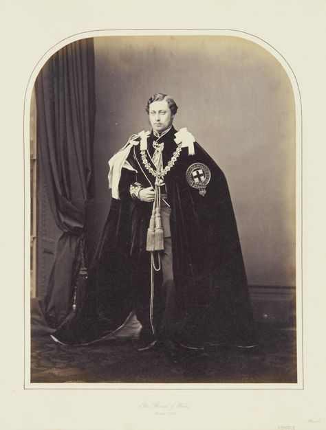 Queen Victoria Descendants, Princess Alexandra Of Denmark, Queen Victoria Prince Albert, Victoria Prince, Victoria Reign, Queen V, Order Of The Garter, King Costume, Royal Collection Trust