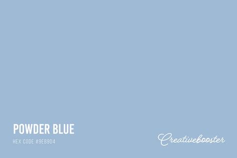 All About Color Powder Blue (Codes, Meaning and Pairings) Codes Meaning, Light Blue Hex, Blue Color Meaning, Blue Hex Code, Light Spring Color Palette, Feminine Room, Graphic Design Freebies, Light Spring Colors, History Meaning