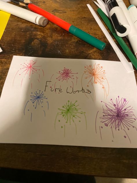 How To Draw A Firework, Fire Works Doodle, Drawing Fireworks Simple, How To Doodle Fireworks, Hand Drawn Fireworks, How To Draw Fireworks, Fire Works, Creative Gifts For Boyfriend, Creative Gifts