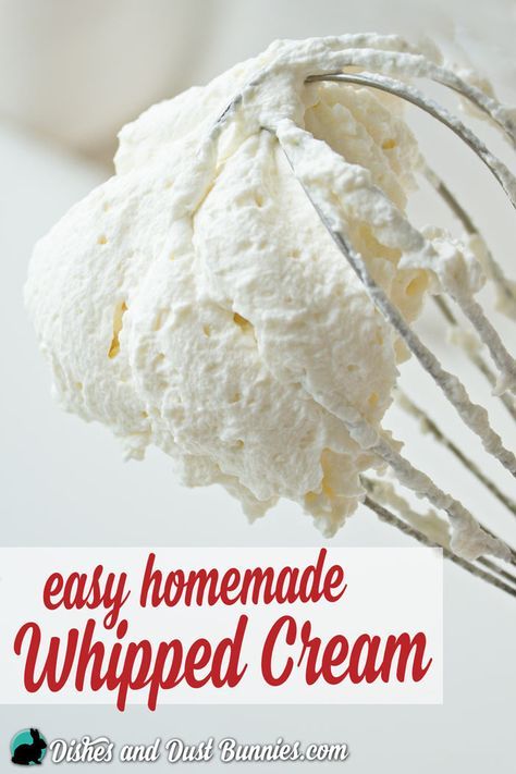 Easy Homemade Whipped Cream, Homemade Whipped Cream Recipe, Homemade Strawberry Shortcake, Recipes With Whipping Cream, Making Whipped Cream, Torte Cupcake, Whipped Cream Frosting, Coconut Cream Pie, Homemade Whipped Cream