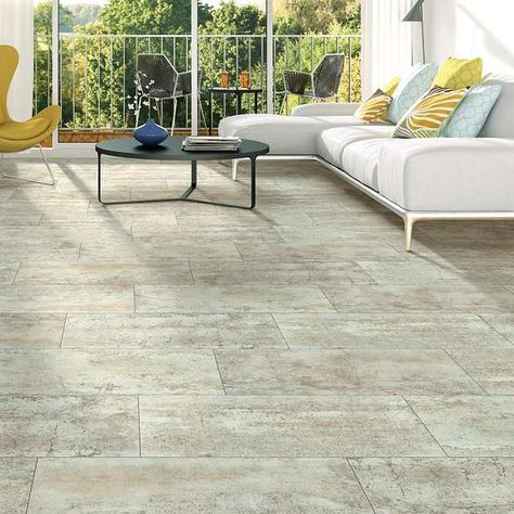 Stone Look Vinyl Flooring, Outdoor Vinyl Flooring, Modern Tile Designs, Interlocking Floor Tiles, Shaw Flooring, Lvp Flooring, Room View, Resilient Flooring, Durable Flooring