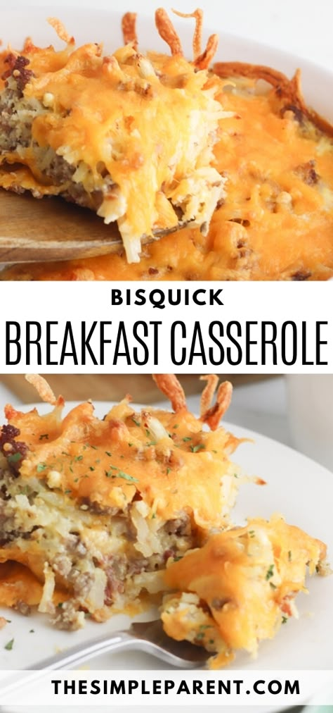 Breakfast Casserole Bisquick, Bisquick Breakfast Casserole, Bisquick Breakfast, Best Breakfast Casserole, Hashbrown Breakfast Casserole, Bisquick Recipes, Brunch Drinks, Breakfast Casserole Easy, Breakfast Casserole Sausage