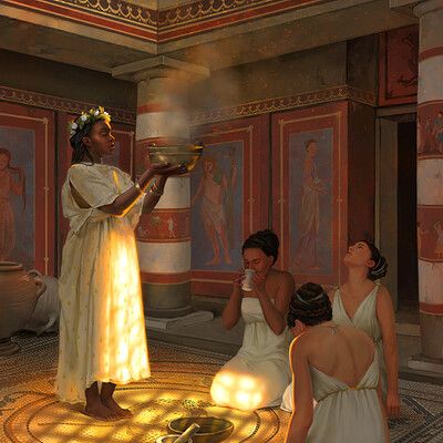 Roman Mythology, The Ritual, World Religions, Wacom Intuos, Greek Art, Fantasy Aesthetic, Indigenous Art, Environment Concept Art, Ancient Rome