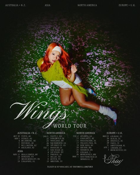 tour — thuy World Tour Poster, Nathaniel Rateliff, Kumail Nanjiani, Tour Poster, Tour Posters, The Eagles, No Money, Sell Out, Shakira