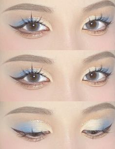 22 Gl☆m ideas in 2022 | aesthetic makeup, artistry makeup, asian eye makeup Makeup Asian, Chinese Makeup, Douyin Makeup, Cute Eye Makeup, Doll Eye Makeup, Korean Eye Makeup, Swag Makeup, Ethereal Makeup, Pinterest Makeup