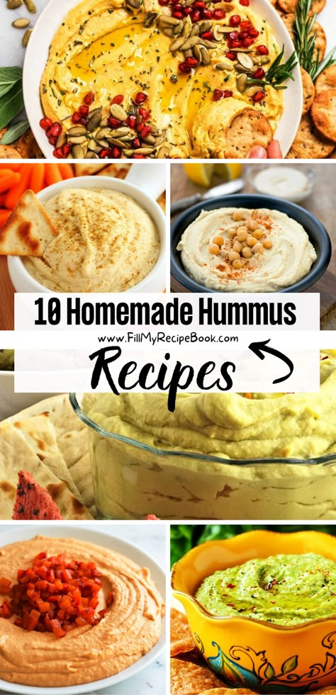 Sharing a few hummus recipe ideas thar are spicy garlicky and have lemon and are plant based, use with chips snacks as a healthy dip, from scratch, and homemade, so easy. Sweet Hummus, Authentic Hummus, Hummus Without Tahini, Homemade Hummus Recipe, Arabisk Mad, Spicy Hummus, Hummus Recipes, Hummus Recipe Homemade, Healthy Chips