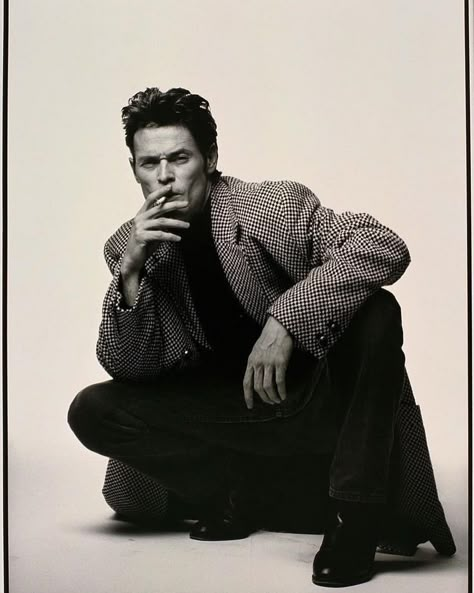 Willem Dafoe, 1999 John Cage, Willem Dafoe, Mens Editorial, Denzel Washington, The Villain, Look Cool, Pose Reference, Life Is Beautiful, Gq