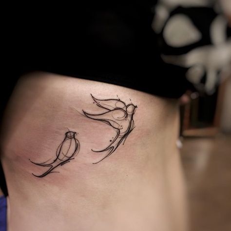 15+ Of The Best Bird Tattoo Ideas Ever Bird Tattoo Ribs, Bird Tattoo Sleeves, Simple Bird Tattoo, Small Bird Tattoos, Red Bird Tattoos, Vogel Tattoo, Cage Tattoos, Bird Tattoo Wrist, Small Bird Tattoo