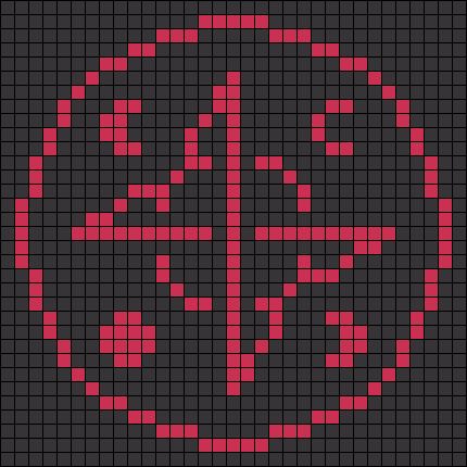 Acnh Ateez Design, Ateez Pixel Grid, Ateez Cross Stitch Patterns, Ateez Logo Png, Ateez Cross Stitch, Ateez Grid Pattern, Ateez Alpha Pattern, Ateez Embroidery, Ateez Crochet Pattern