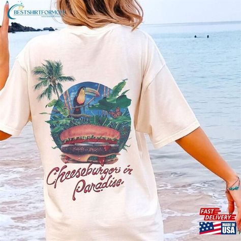 Vintage Jimmy Buffet Cheeseburger In Paradise 1985 Tour Shirt Margaritaville Unisex Garment Dyed T-Shirt Hoodie Check more at https://bestshirtformom.com/product/vintage-jimmy-buffet-cheeseburger-in-paradise-1985-tour-shirt-margaritaville-unisex-garment-dyed-t-shirt-hoodie/ Cheeseburger In Paradise, Jimmy Buffet, Tour Shirt, Trending Tshirts, Family Shirts, Cheeseburger, Sweatshirt Hoodie, Dye T Shirt, New Outfits