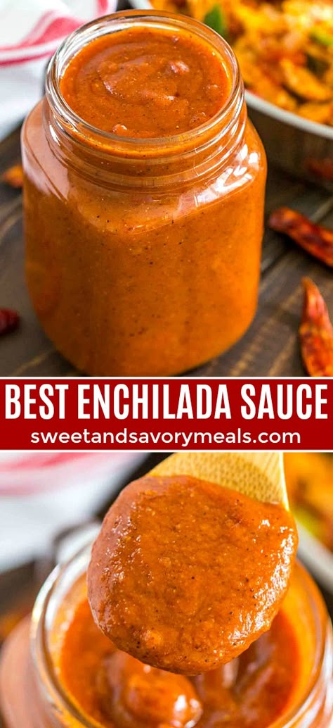 Home Made Enchiladas Sauce, Restaurant Enchilada Sauce, Low Carb Enchilada Sauce, Chicken And Enchilada Sauce Recipes, Uses For Tomato Sauce, Home Made Enchilada Sauce, Amazing Enchiladas, Tomato Enchilada Sauce, Mexican Tomato Sauce