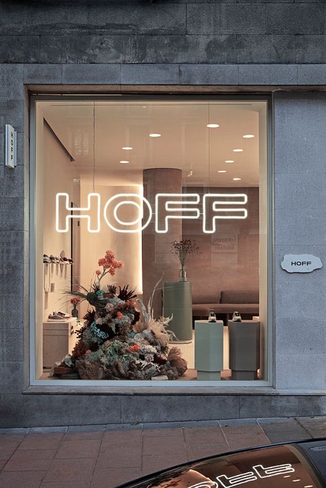 Gallery of Hoff Flagship Store / Ciszak Dalmas + Matteo Ferrari - 21 Store Signage, Window Signs, Retail Design Blog, Kids Collection, Signage Design, Store Front, Flagship Store, Shop Window, Shop Interior