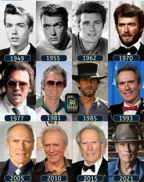 Western Hero, Celebrities Then And Now, Classic Movie Stars, Actrices Hollywood, Stars Then And Now, Hollywood Legends, Clint Eastwood, Handsome Actors, Hollywood Actor