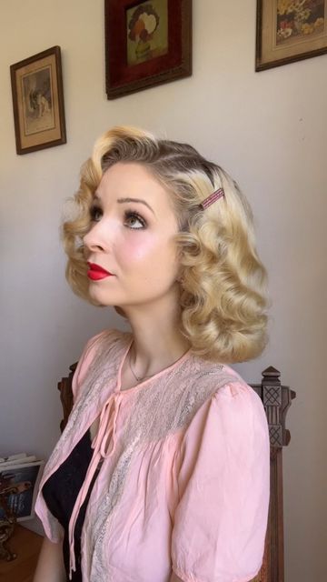 50s Hairstyles Bangs, 50s Hairstyles Medium Hair, 1950s Bun Hairstyles, Carly Knight, 1950 Ponytail, 1950s Short Hair, 1950s Hairstyles Short, 1950s Hair Tutorial, 1950 Hairstyles