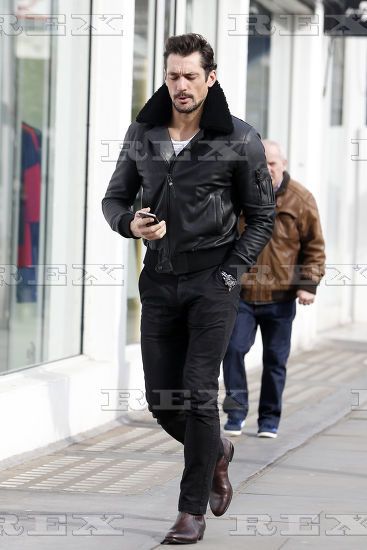 David Gandy, Notting Hill, Fashion Company, Puffer, Winter Jackets, Leather Jacket, Leather