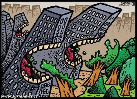 Despite people's effort to stop the destruction, humans continue to take destroy nature without hesitation. Satirical Illustrations, Save Environment, Save Our Earth, Save Nature, Meaningful Pictures, Painting Competition, Deep Art, Meaningful Art, Pola Sulam