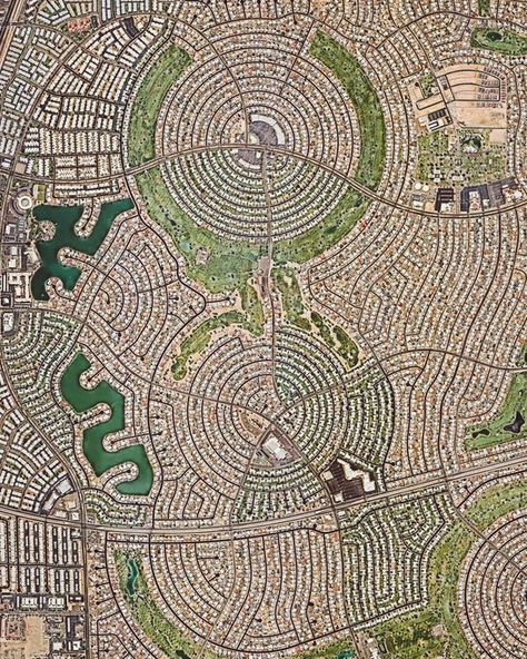 Sun City Arizona, City Skylines Game, City Grid, Urban Design Plan, City Layout, Cities Skylines, City Skylines, City Planning, Retirement Community