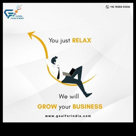 Give all your online marketing tensions and worries to us and just relax, we at #GoalForIndia will grow your business with our services, feel free to reach out to us at 7838403332. #DM #DigitalMarketing #DigitalMarketingServices #DigitalMarketingAgency #BestDigitalMarketingAgency #SMM #SocialMediaMarketingServices #SocialMediaMarketing #SocialMediaManagement #FacebookMarketing #TwitterMarketing #LinkedInMarketing #GoogleMarketing #InstagramMarketing #FacebookAds #TwitterAds #LinkedInAds #Google Digital Advertising Design, Digital Marketing Quotes, Ads Creative Advertising Ideas, Marketing Poster, Social Media Advertising Design, Digital Marketing Design, Creative Advertising Design, Marketing Logo, Digital Marketing Social Media